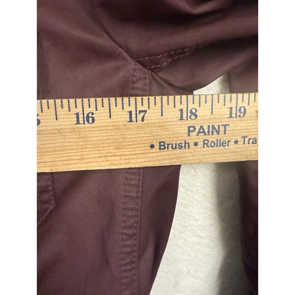 J. Crew Womens Size XS Deep Burgundy The Downtown Field Jacket Style 19034 - Picture 8 of 8